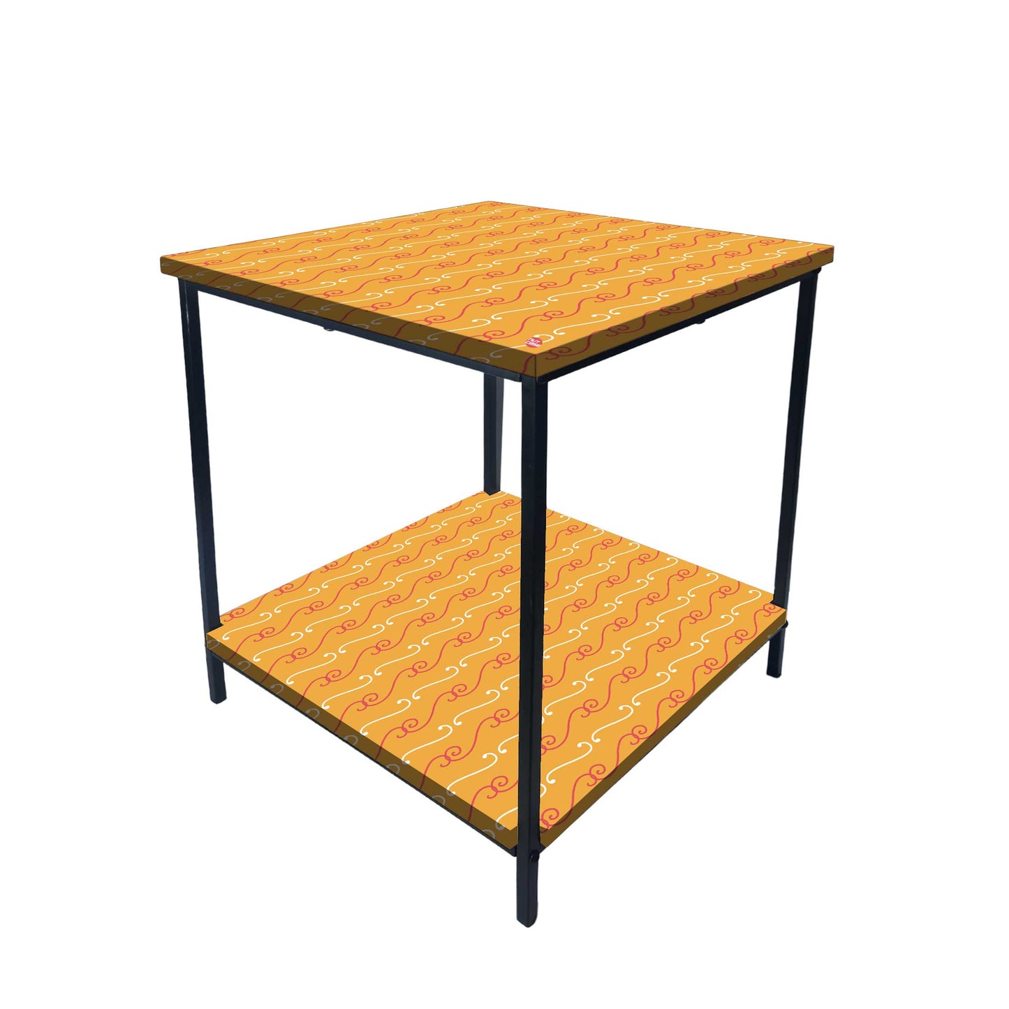 Small Side Table for Bedroom Corner Rack - Colorful Nutcase