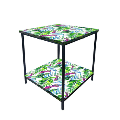 Living Room Bedside Stand Table for Storage Rack  - Tropical Nutcase