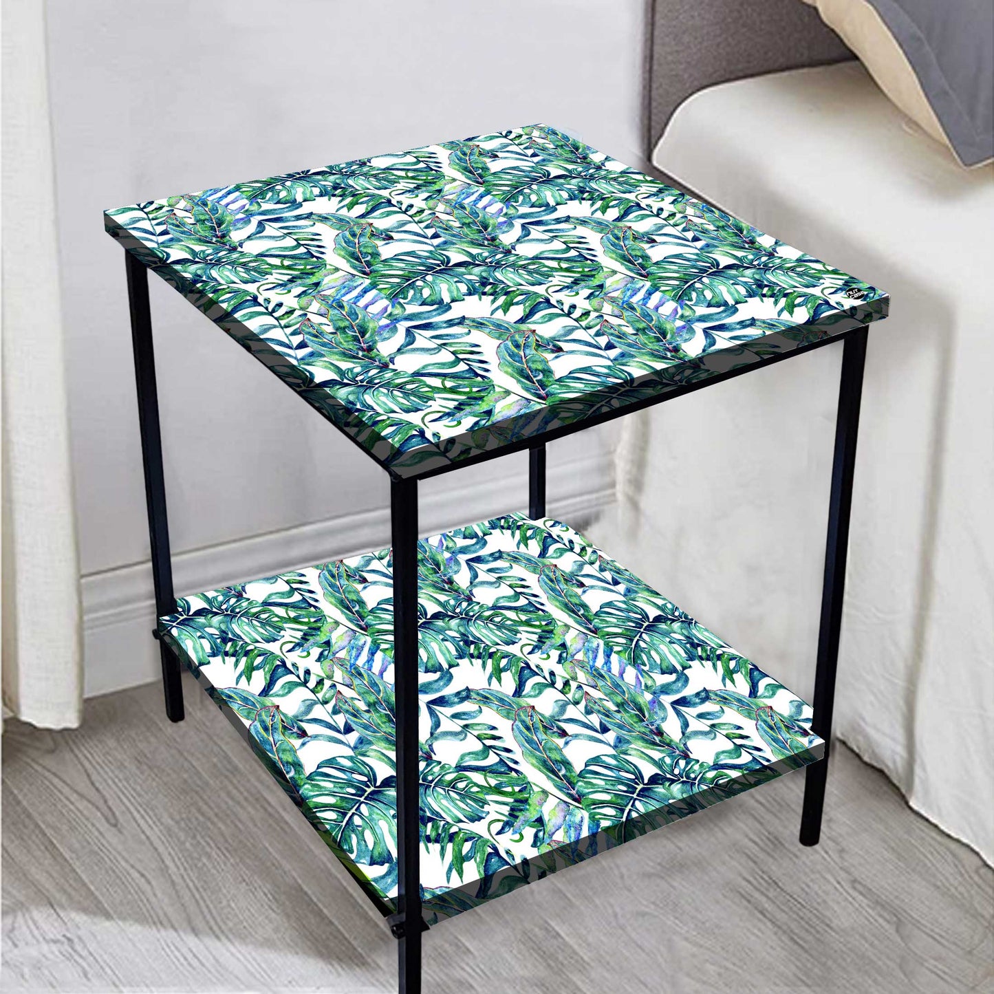 Living Room Bedside Stand Table for Storage Rack  - Tropical Nutcase