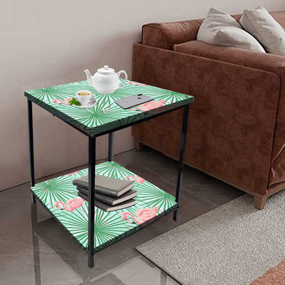 Small Bedside Table for Bedroom Living Room - Summer Tropical Design Nutcase