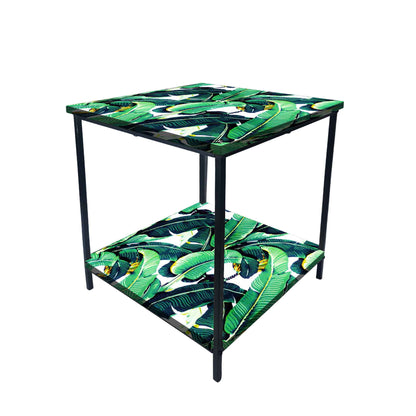 Small Bedside Table for Bedroom Living Room - Summer Tropical Design Nutcase