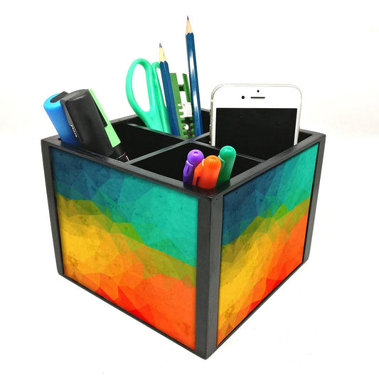Desk Organizer For Stationery -  Multicolors Nutcase