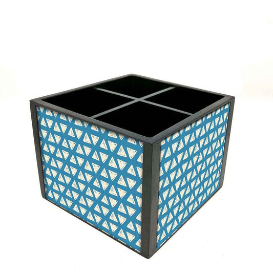 Desk Organizer For Stationery - Blue Maze Nutcase