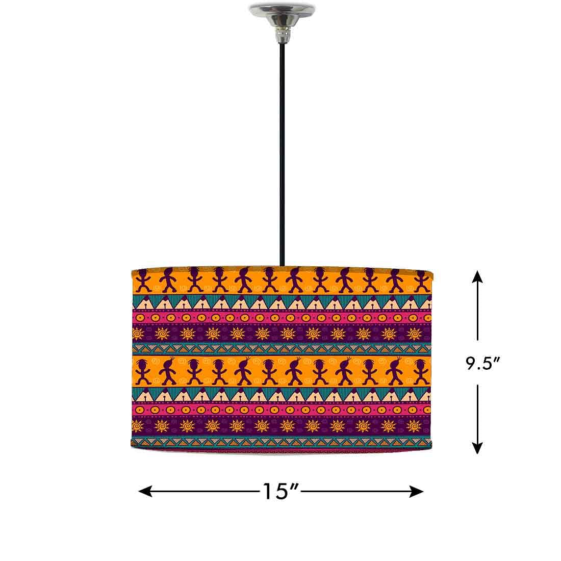 Ceiling Lamp 15" Drum Lamp Shade Nutcase