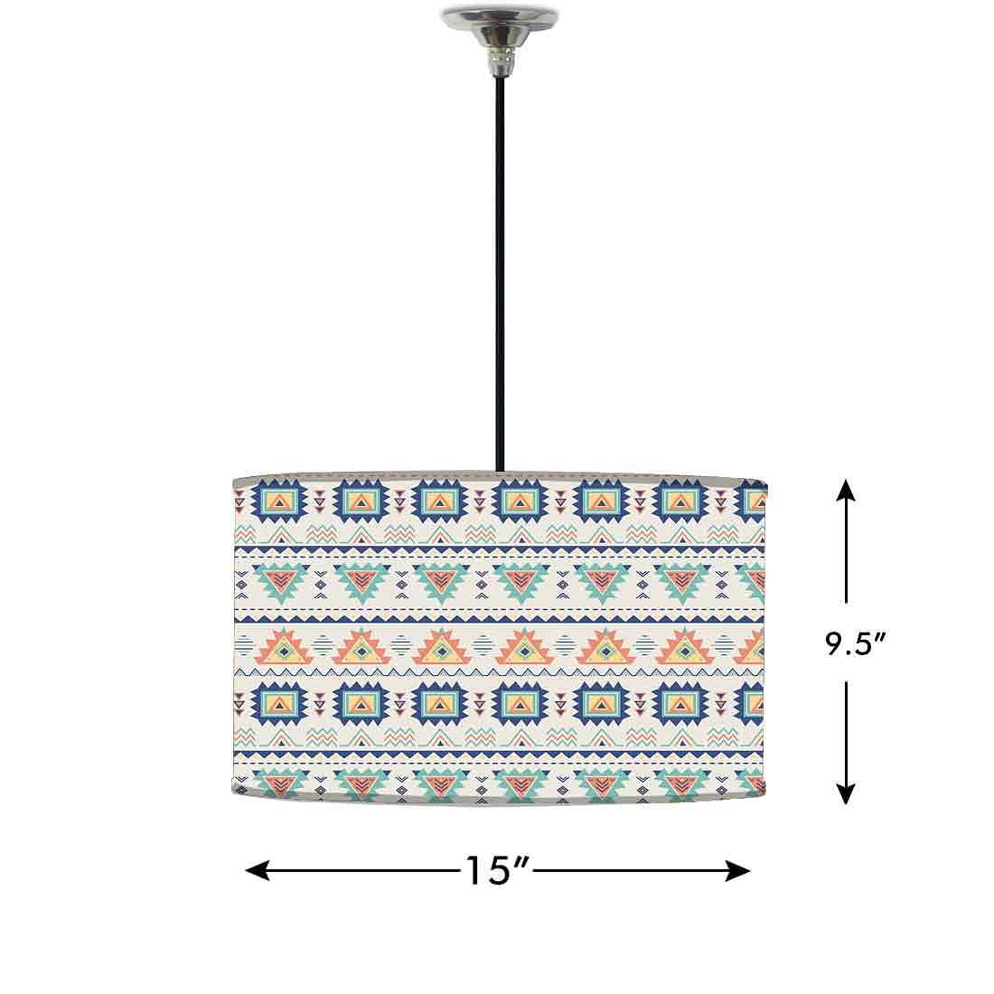 Pendant Lamp Drum Shade Ceiling Lights Nutcase
