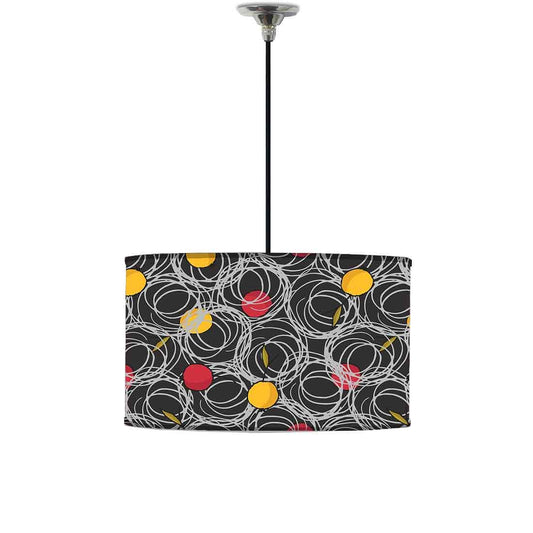 Pendant Lamp Drum Shade Ceiling Lights Nutcase