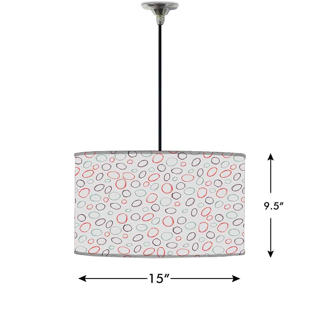 Pendant Lamp Drum Shade Ceiling Lights Nutcase