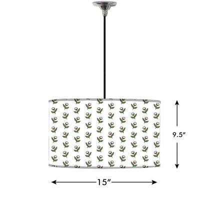 Pendant Lamp Drum Shade Ceiling Lights Nutcase