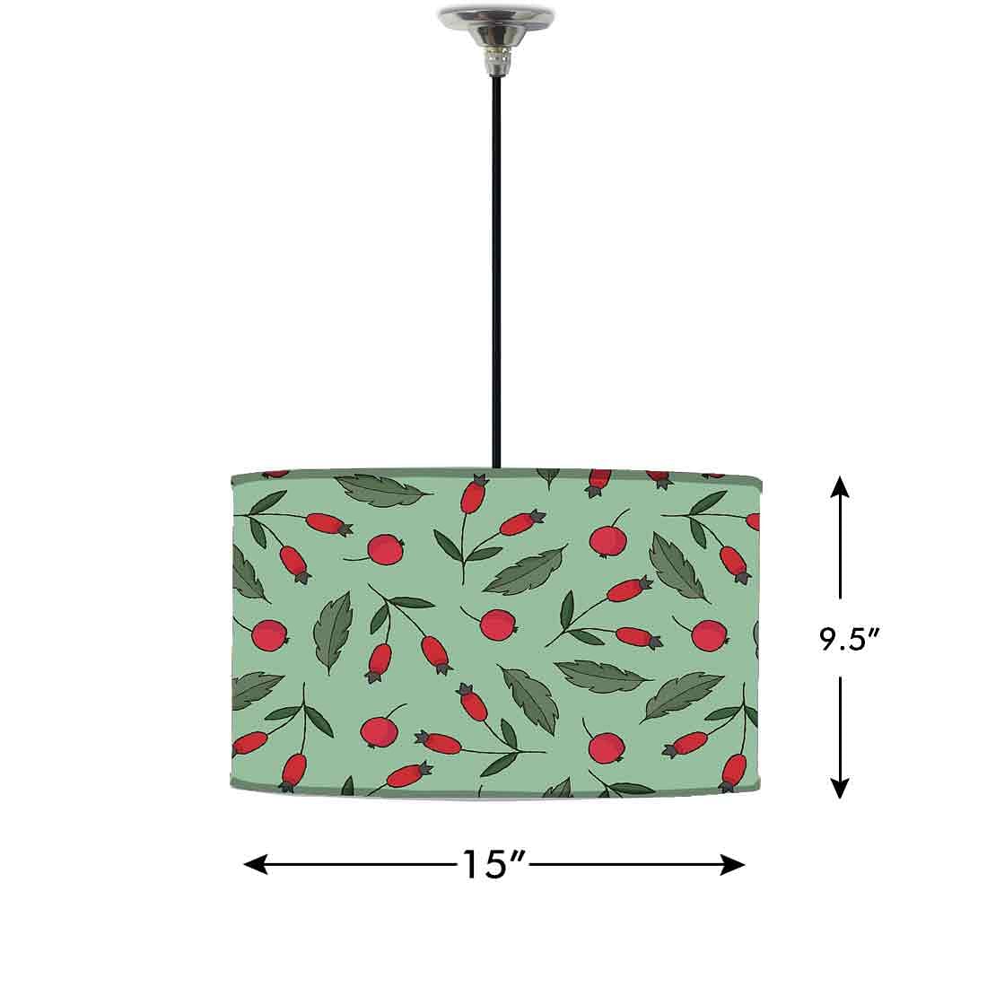 Pendant Lamp Drum Shade Ceiling Lights Nutcase