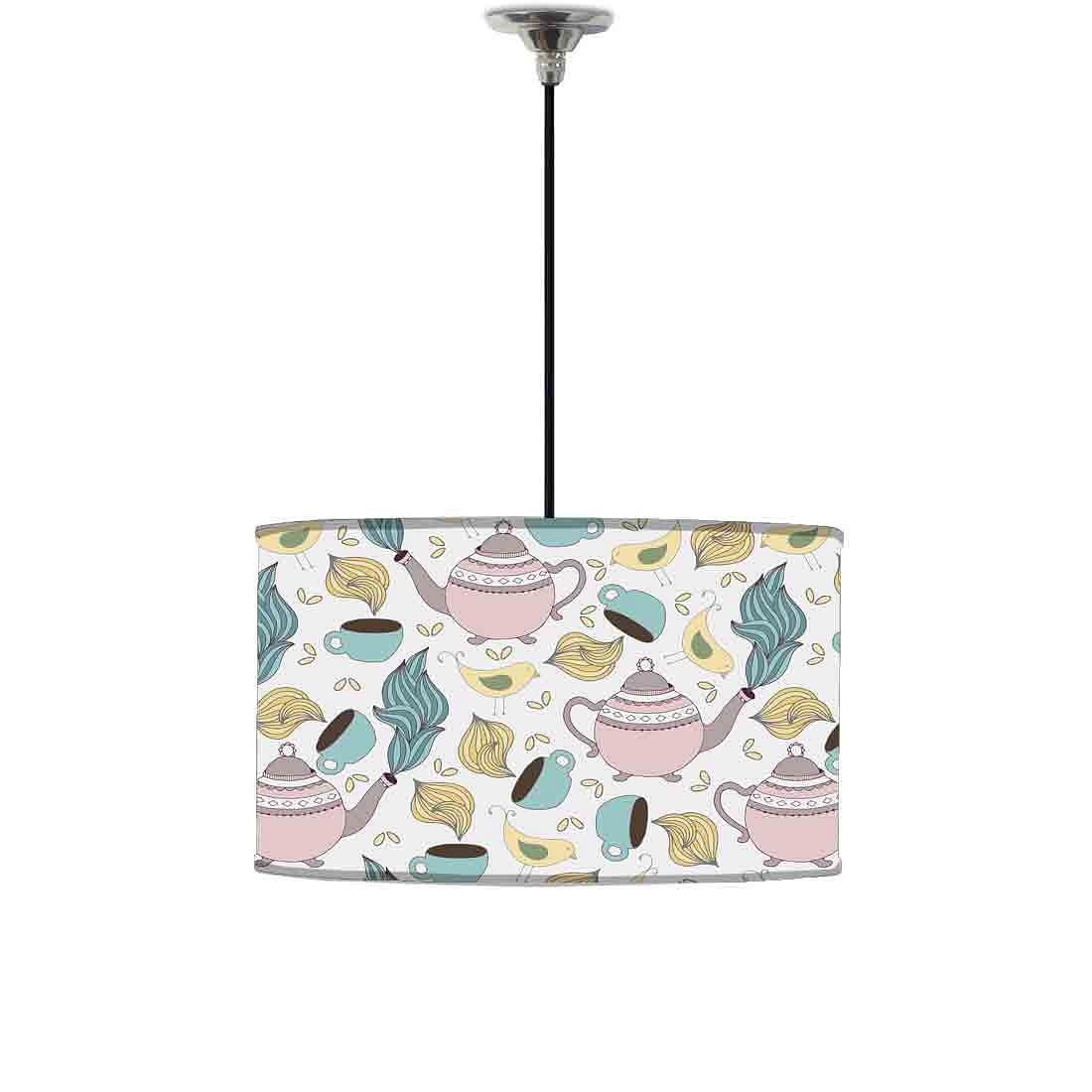 Pendant Lamp Drum Shade Ceiling Lights Nutcase