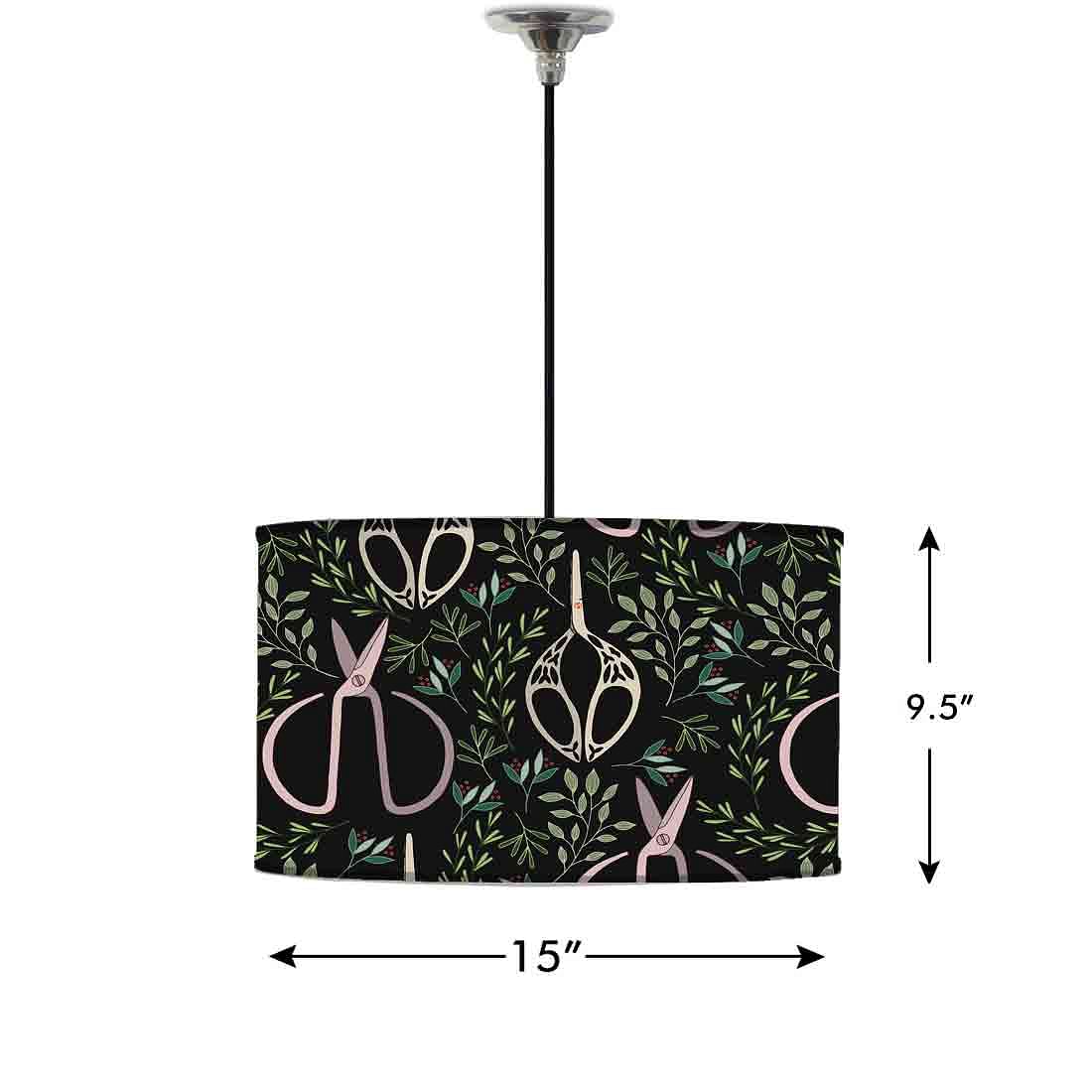 Pendant Lamp Drum Shade Ceiling Lights Nutcase