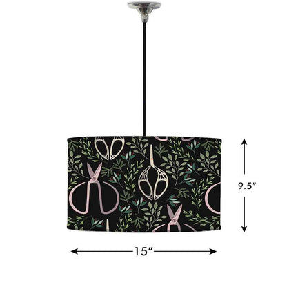 Pendant Lamp Drum Shade Ceiling Lights Nutcase