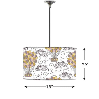 Ceiling Lamp 15" Drum Lamp Shade Nutcase