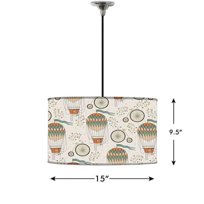 Pendant Lamp Drum Shade Ceiling Lights Nutcase