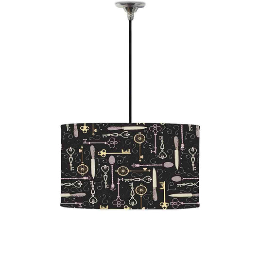 Ceiling Lamp 15" Drum Lamp Shade Nutcase