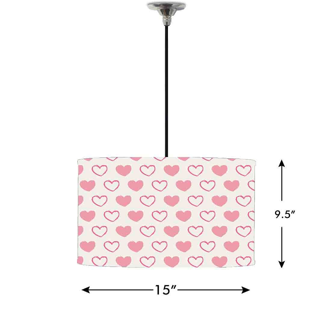 Pendant Lamp Drum Shade Ceiling Lights Nutcase