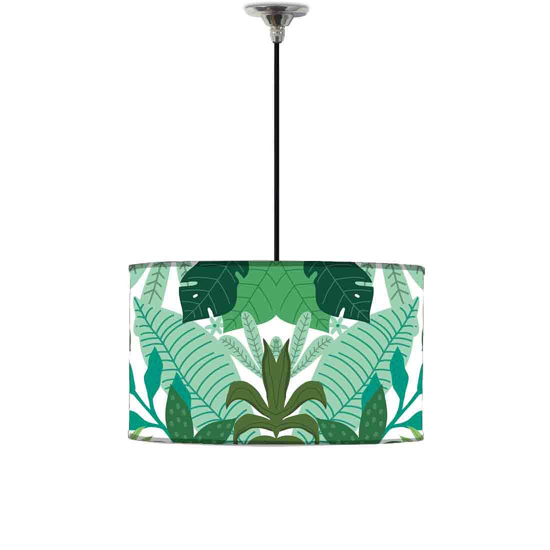 Ceiling Lamp Hanging Drum Lampshade - Tropical Trending Vibes Nutcase