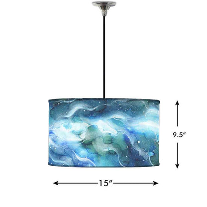 Ceiling Lights for Hall Drum Lampshade - Watercolor 0130 Nutcase