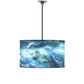 Ceiling Lights for Hall Drum Lampshade - Watercolor 0130 Nutcase
