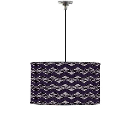Ceiling Lamp Hanging Drum Lampshade - Retro Design Nutcase