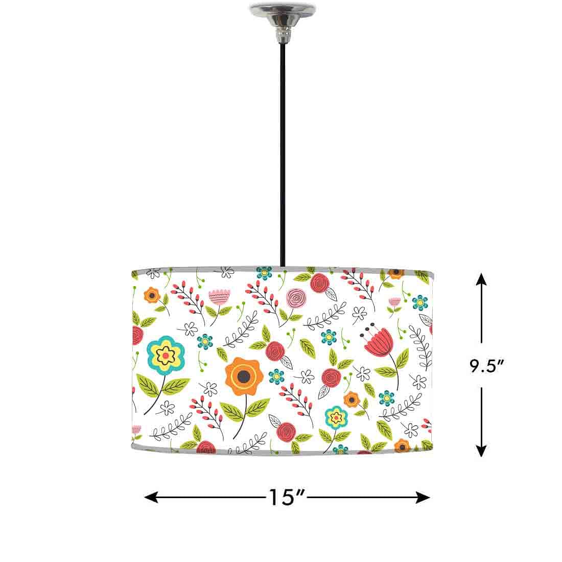 Ceiling Lamp Hanging Drum Lampshade - Welcome Spring Nutcase