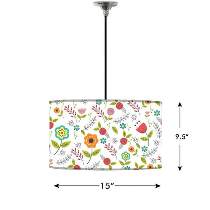 Ceiling Lamp Hanging Drum Lampshade - Welcome Spring Nutcase