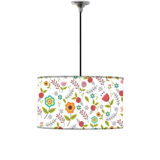 Ceiling Lamp Hanging Drum Lampshade - Welcome Spring Nutcase