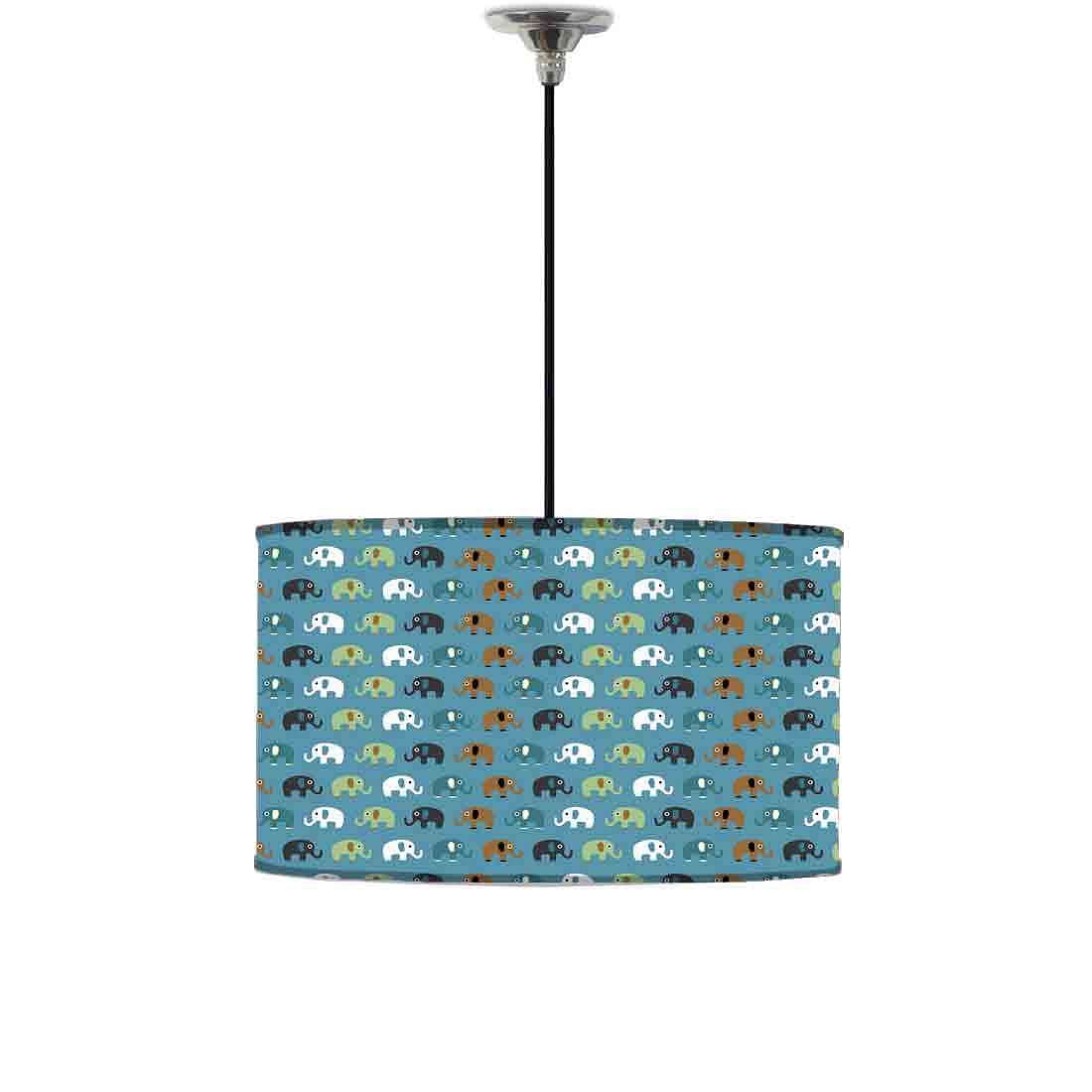 Pendant Lamp Drum Shade Ceiling Lights Nutcase