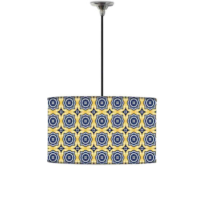 Ceiling Lamp Hanging Drum Lampshade - Portuguese Architecture Nutcase
