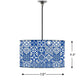 Hanging Pendant Lights for Living Room - Tiles Of Seville 0047 Nutcase