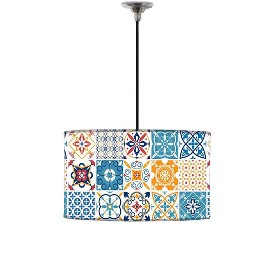 Ceiling Lamp Hanging Drum Lampshade - Seńora del Prado Nutcase