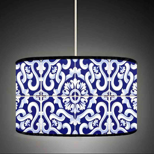 Decorative Ceiling Lamps for Living Room - Blue Tiles Nutcase