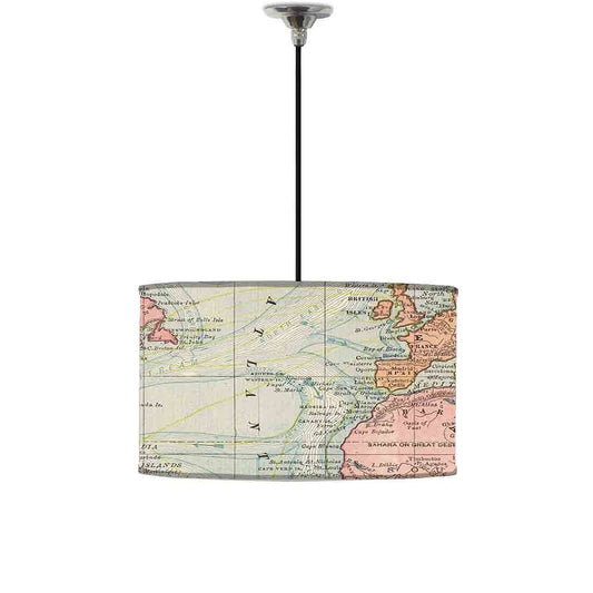 Pendant Lamp Drum Shade Ceiling Lights Nutcase