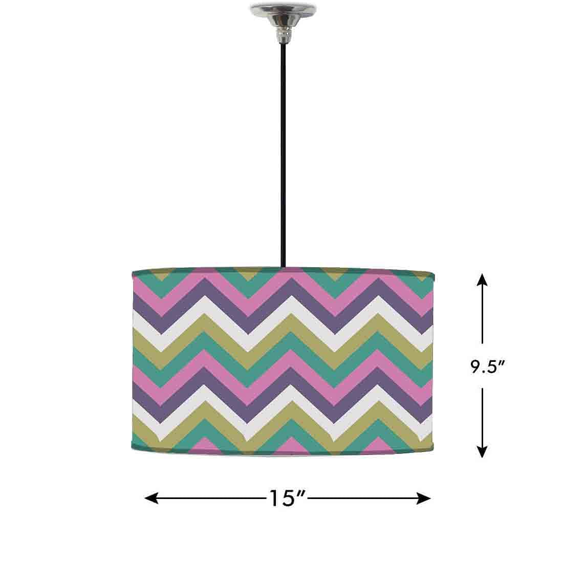 Pendant Lamp Drum Shade Ceiling Lights Nutcase