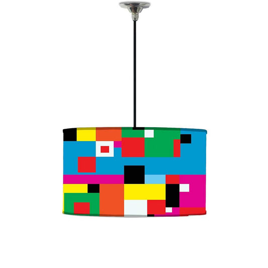 Pendant Lamp Drum Shade Ceiling Lights Nutcase