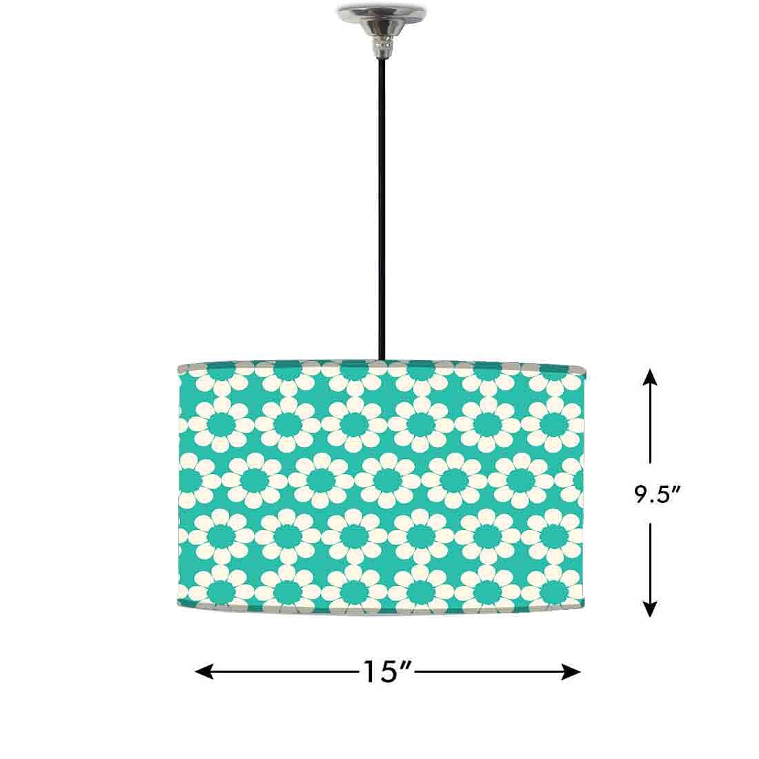 Pendant Lamp Drum Shade Ceiling Lights Nutcase