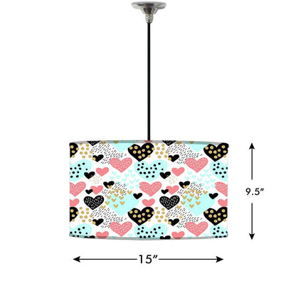 Pendant Lamp Drum Shade Ceiling Lights Nutcase