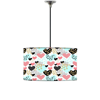 Pendant Lamp Drum Shade Ceiling Lights Nutcase