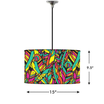 Pendant Lamp Drum Shade Ceiling Lights Nutcase