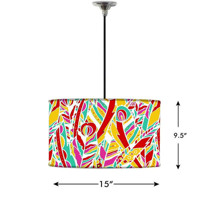Ceiling Lamp 15" Drum Lamp Shade Nutcase