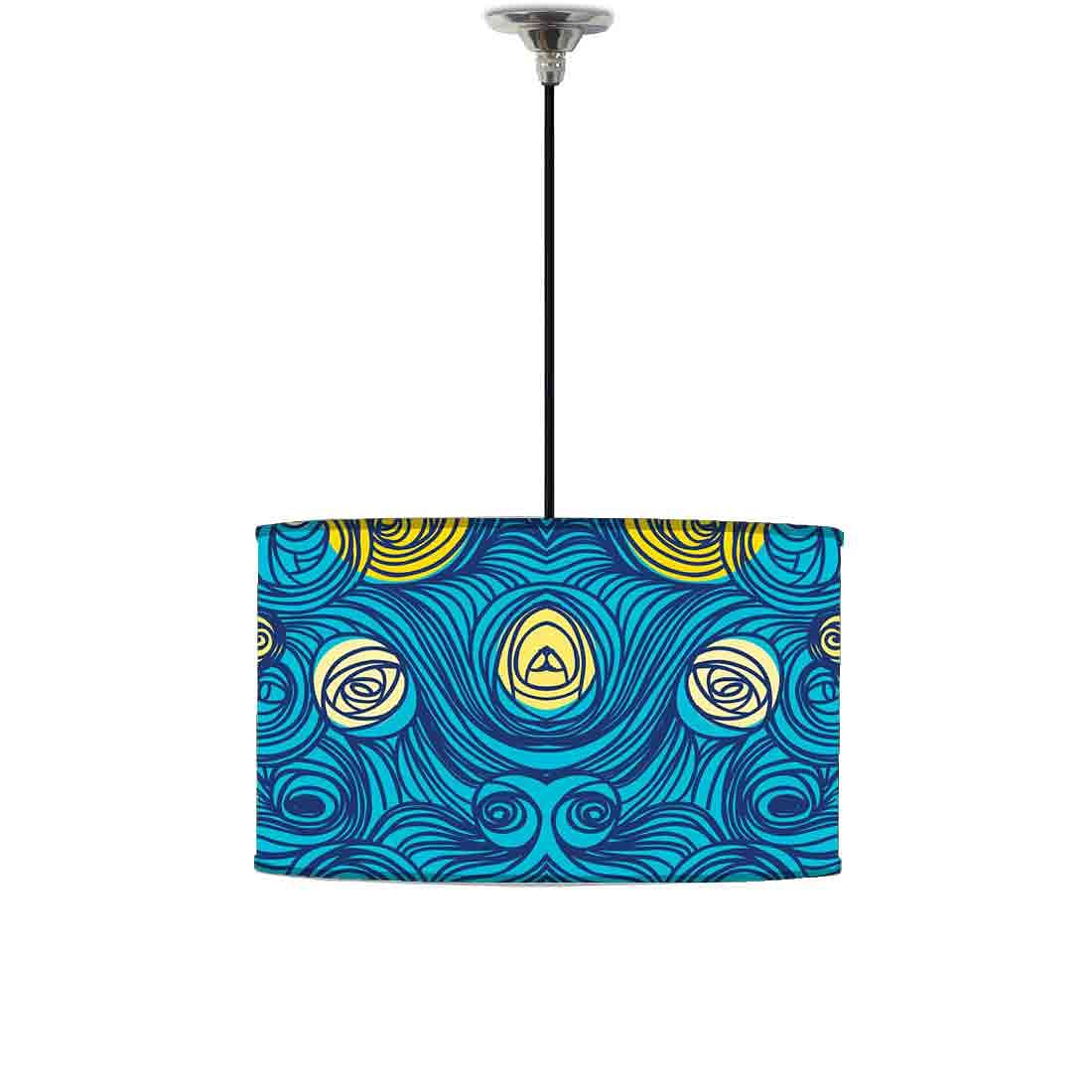 Ceiling Lamp Hanging Drum Lampshade - Starry Night Nutcase