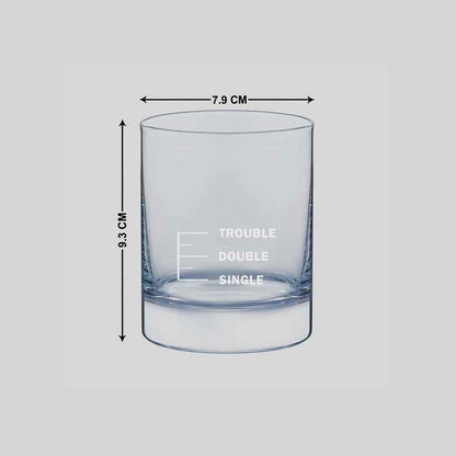 Whiskey Glass for Mixed Drinks 