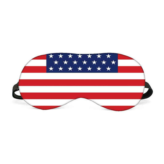 Designer Travel Eye Mask for Sleeping - United State of America - Made in India Nutcase