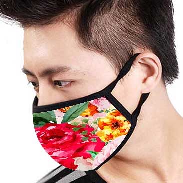 Face Masks Reusable Washable Set Of 2 -Pretty_Florals Nutcase