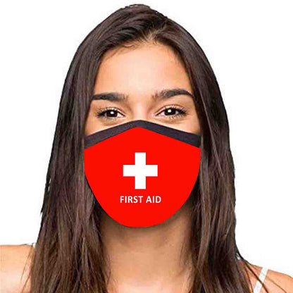 Face Masks Reusable Washable Set Of 2 -First Aid Nutcase