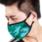 Face Masks Reusable Washable Set Of 2 -Sea_green_camo Nutcase
