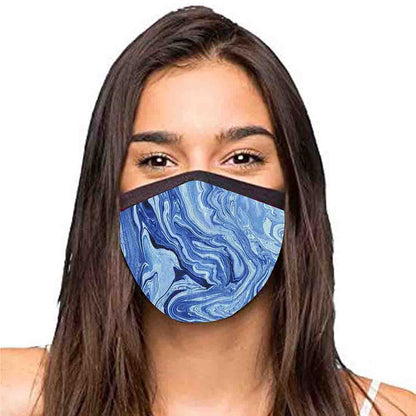 Face Mask -Set Of 2 Protective Masks -Blue Marble Nutcase