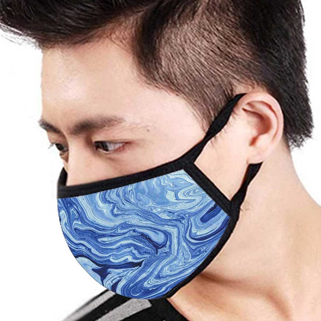 Face Mask -Set Of 2 Protective Masks -Blue Marble Nutcase