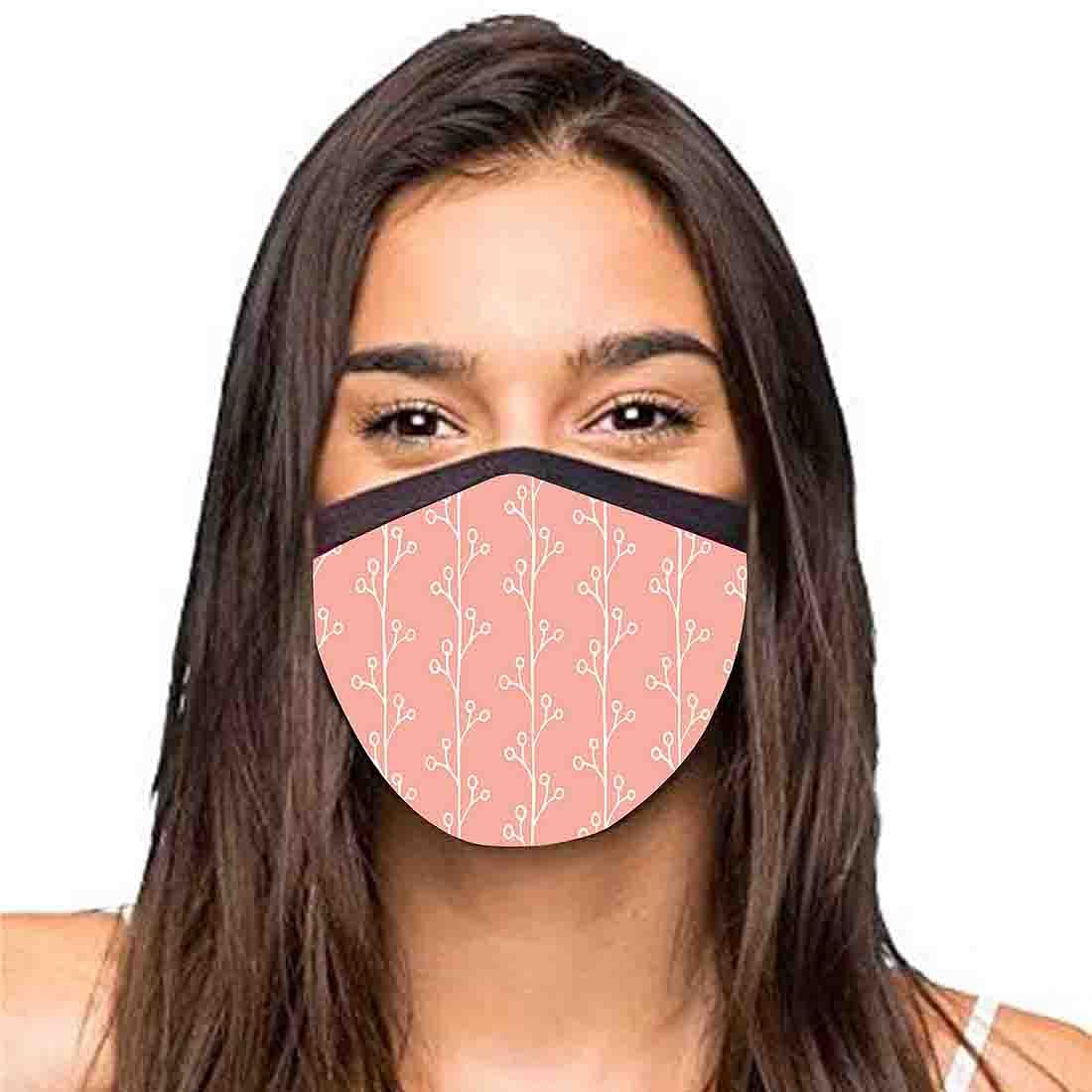 Set Of 2 Protective Face Masks - Baby Pink Nutcase