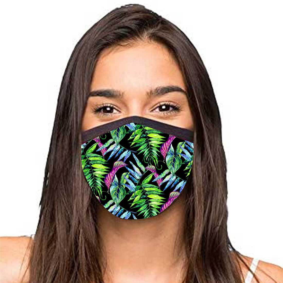 Face Masks Reusable Washable Set Of 2 -Tropicals Nutcase